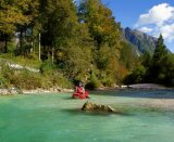 Csal�di rafting a Soc�n