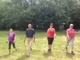 Nordic walking oktat�s �s t�ra a Normaf�n